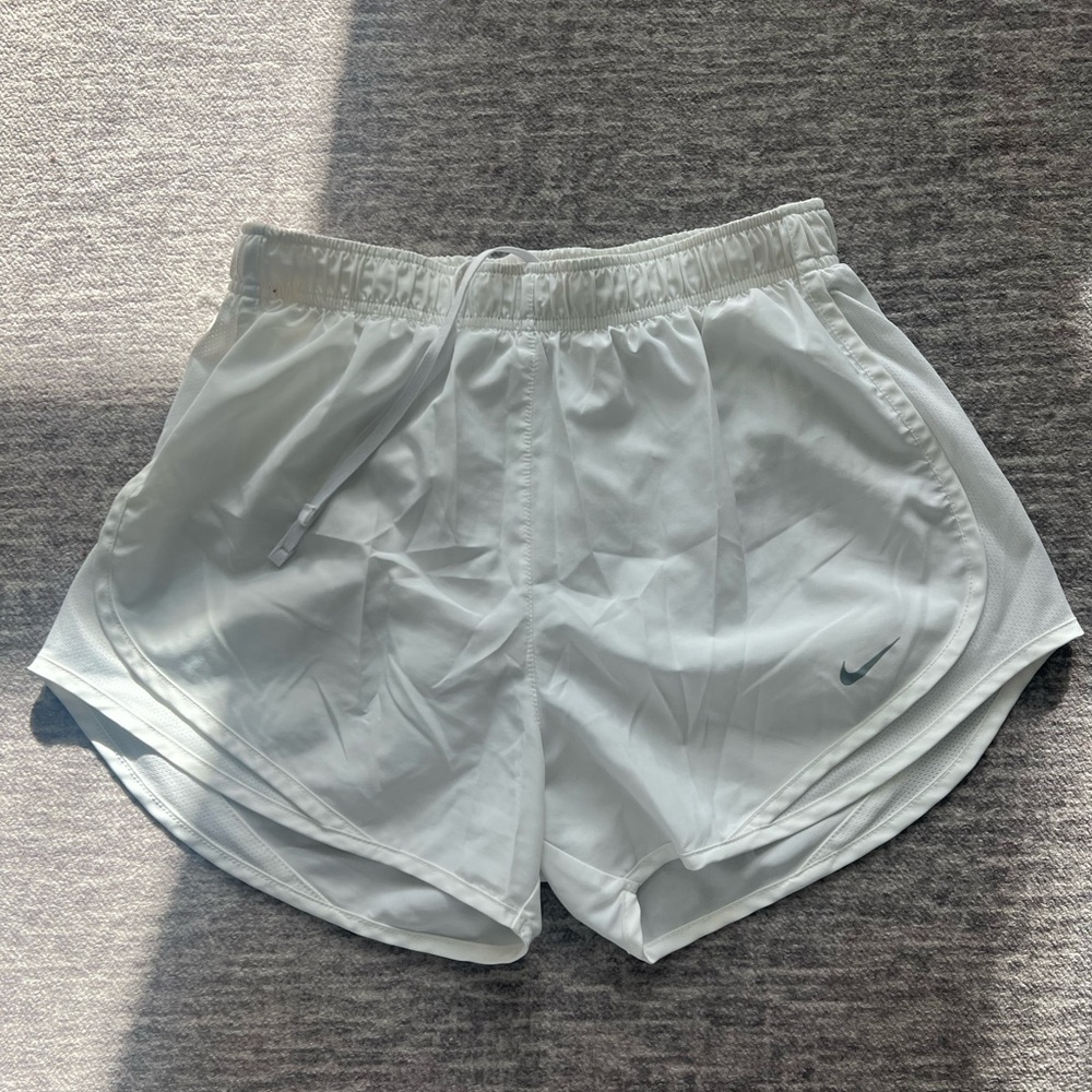 Nike Women's Athletic White Shorts